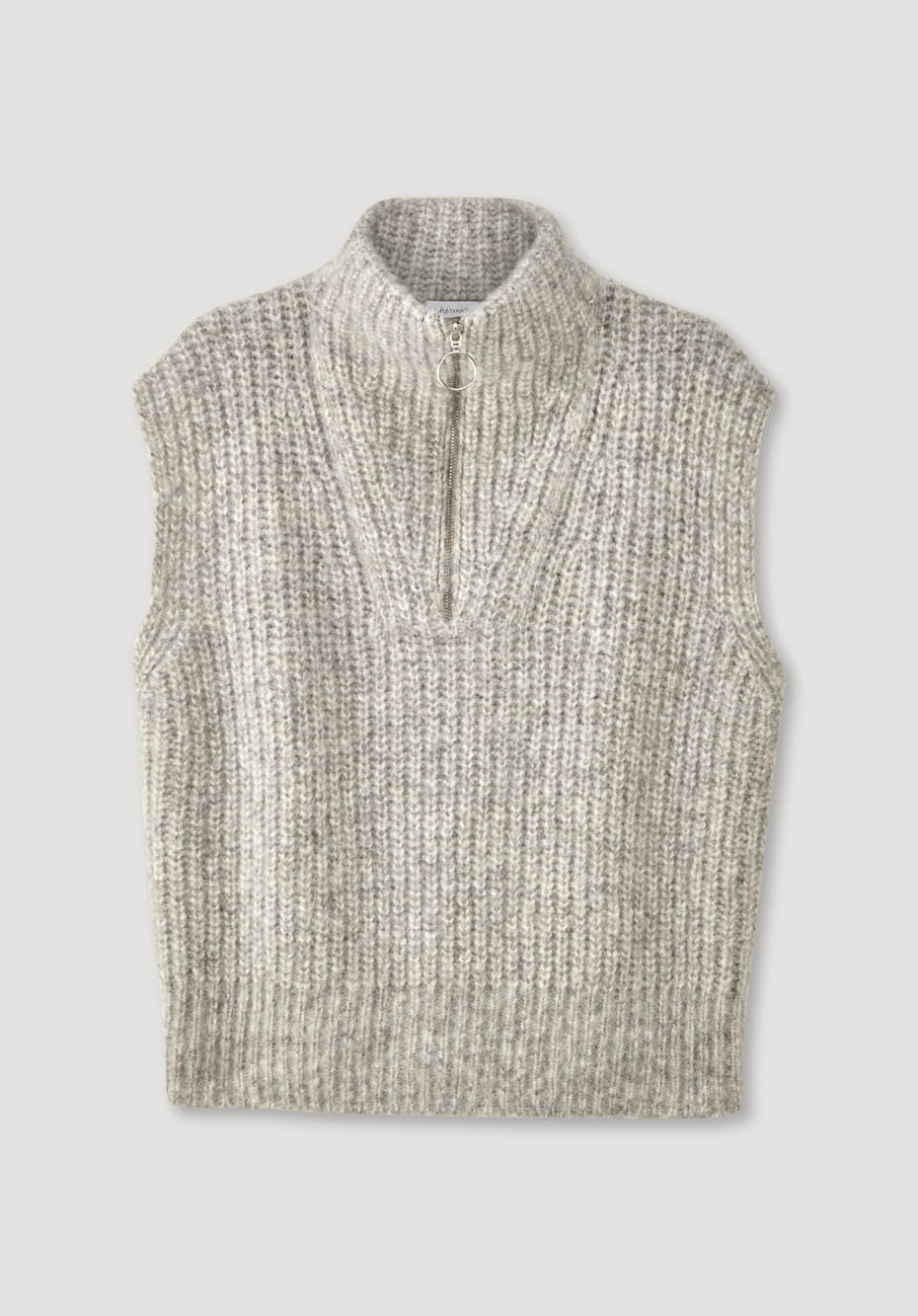 Pullover aus Alpaka mit Bio-Pima-Baumwolle