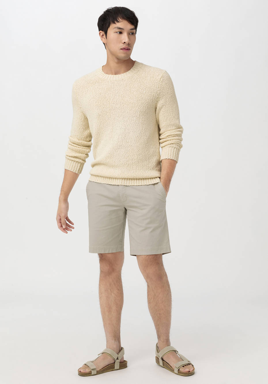 Pullover aus reiner Bio-Baumwolle