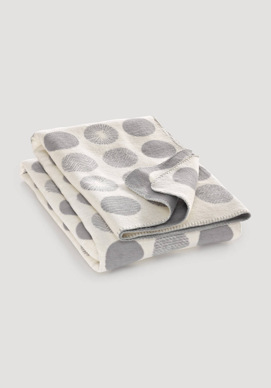 Punto blanket made of pure organic cotton