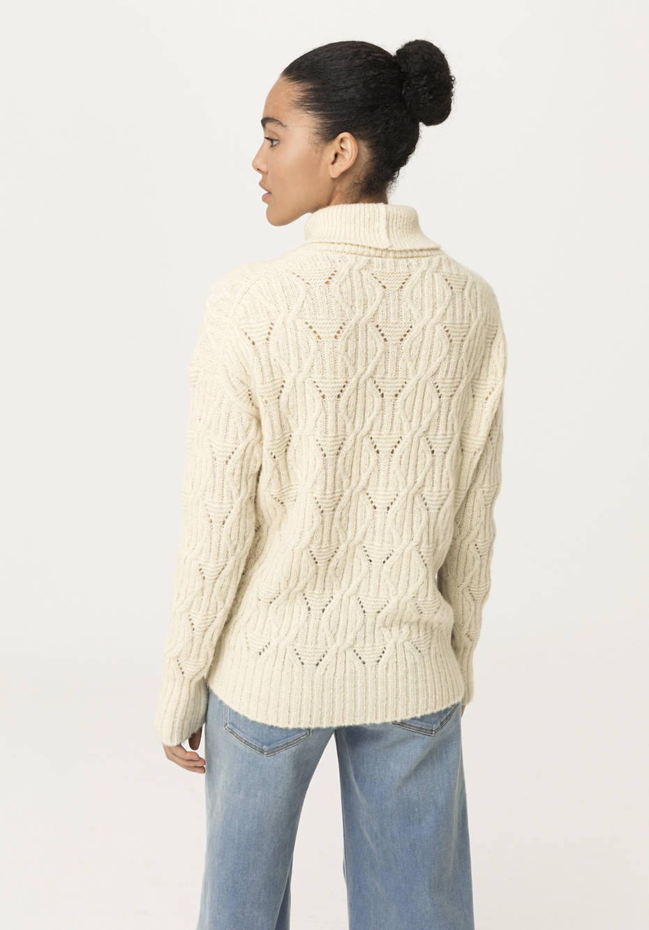 Pure baby alpaca sweater