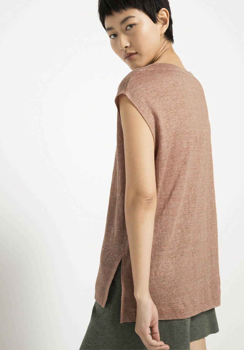 Pure linen shirt