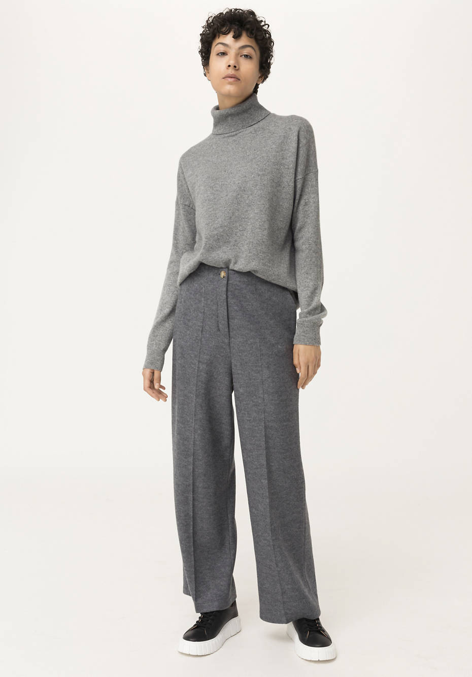 Pure new wool culottes