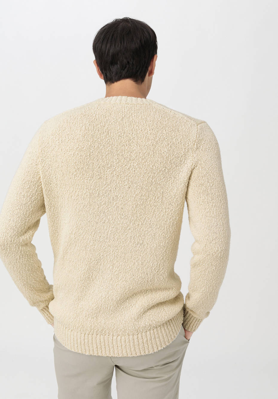 Pure organic cotton sweater