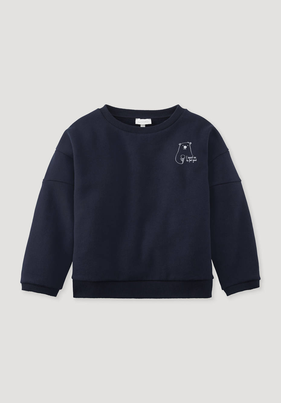 Pure organic cotton sweatshirt