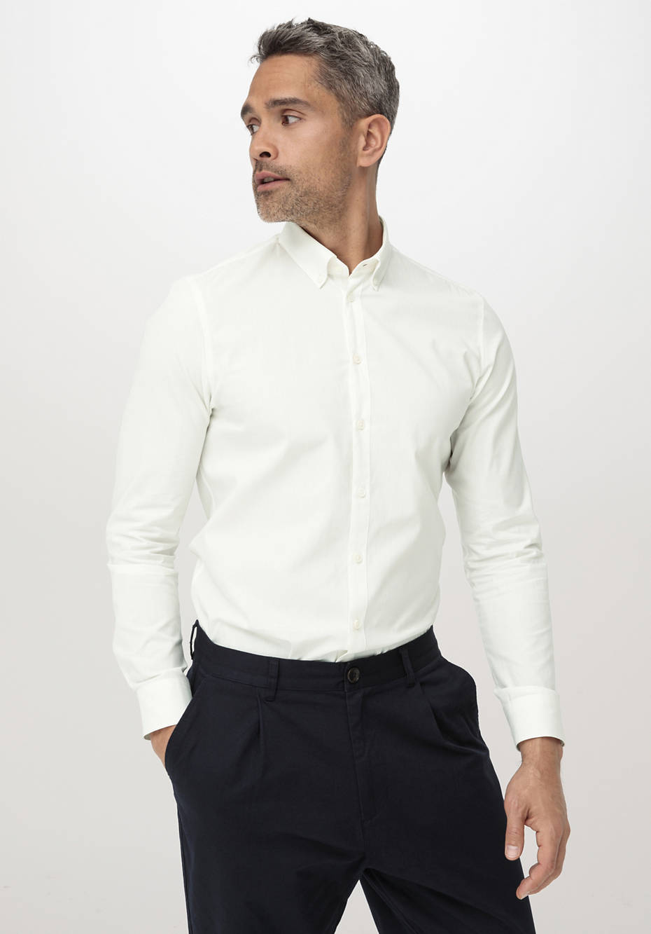 Regular Oxford shirt made from pure organic cotton