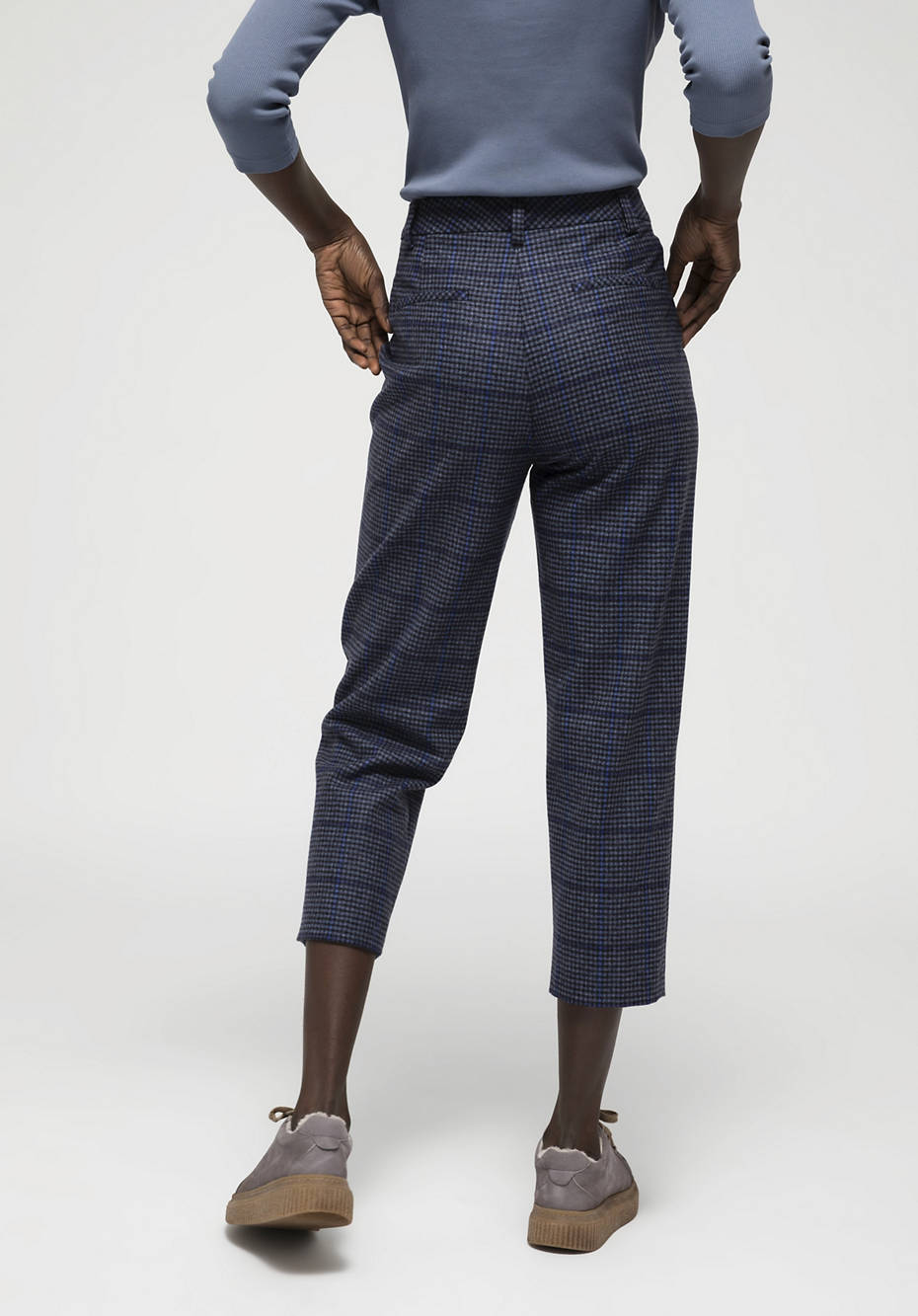 Boden Woolen Trousers anthracite business style Fashion Trousers Woolen Trousers 