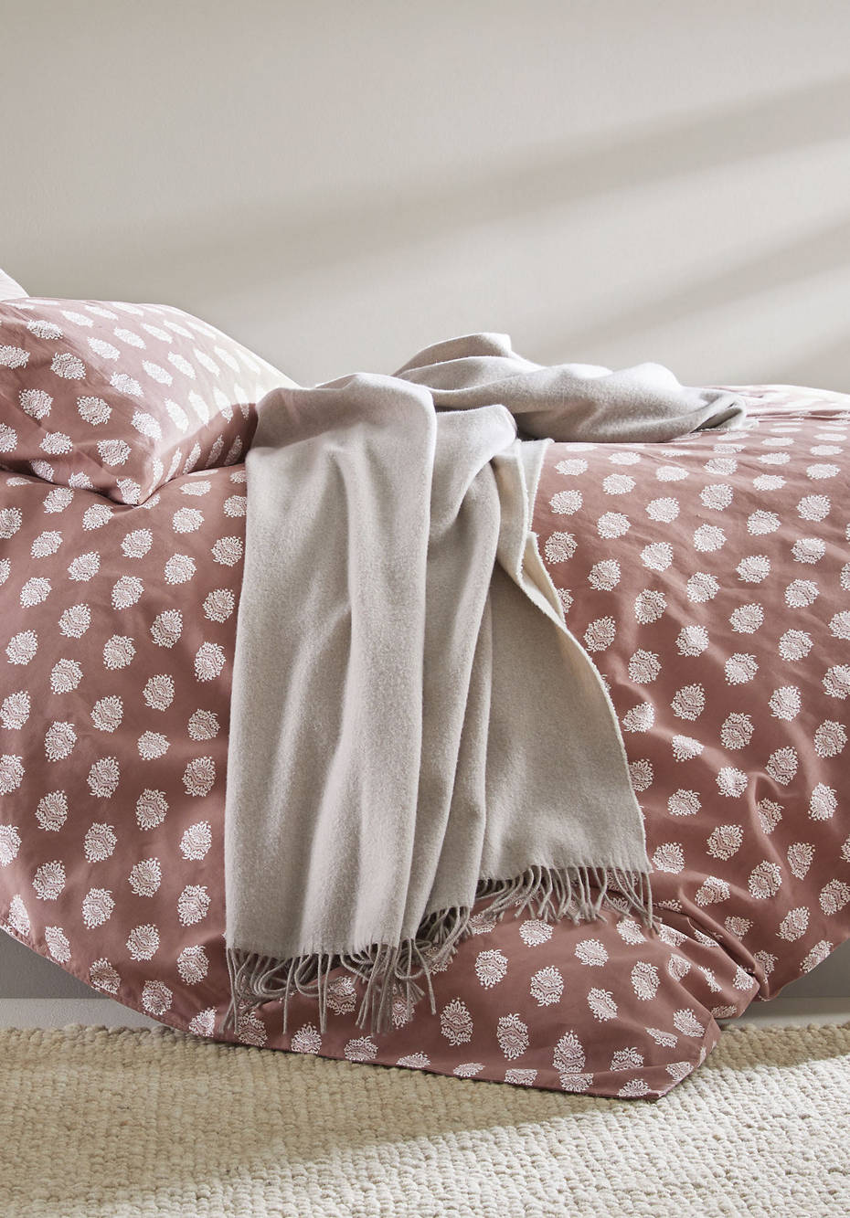 Saas Fee blanket made of cashmere and merino wool