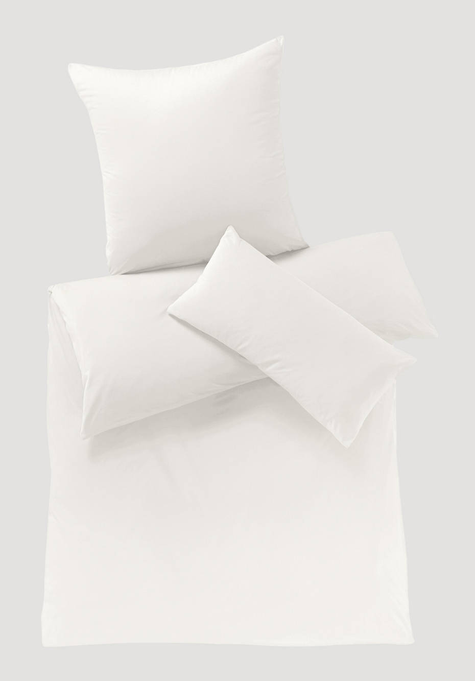 Satin bed linen in a set made from pure organic cotton