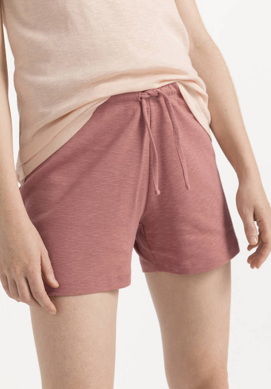 Schlaf-Shorts aus reiner Bio-Baumwolle