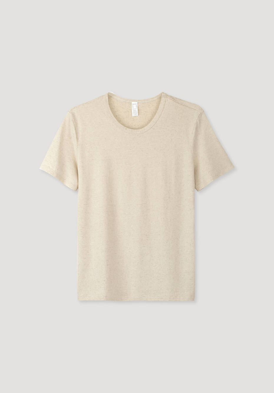 Shirt made from organic cotton with linen