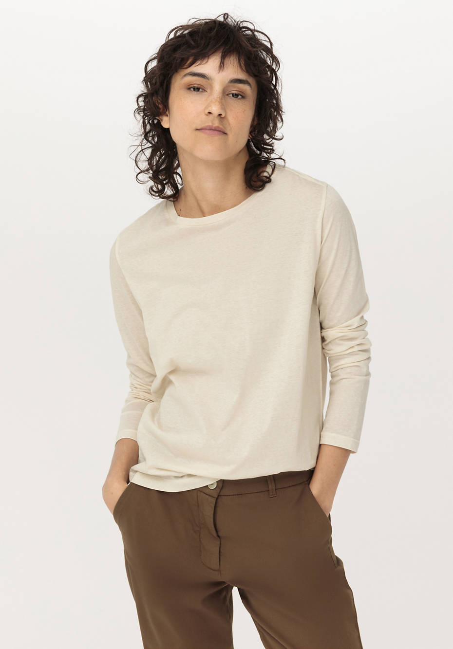 Shirt made from pure organic cotton
