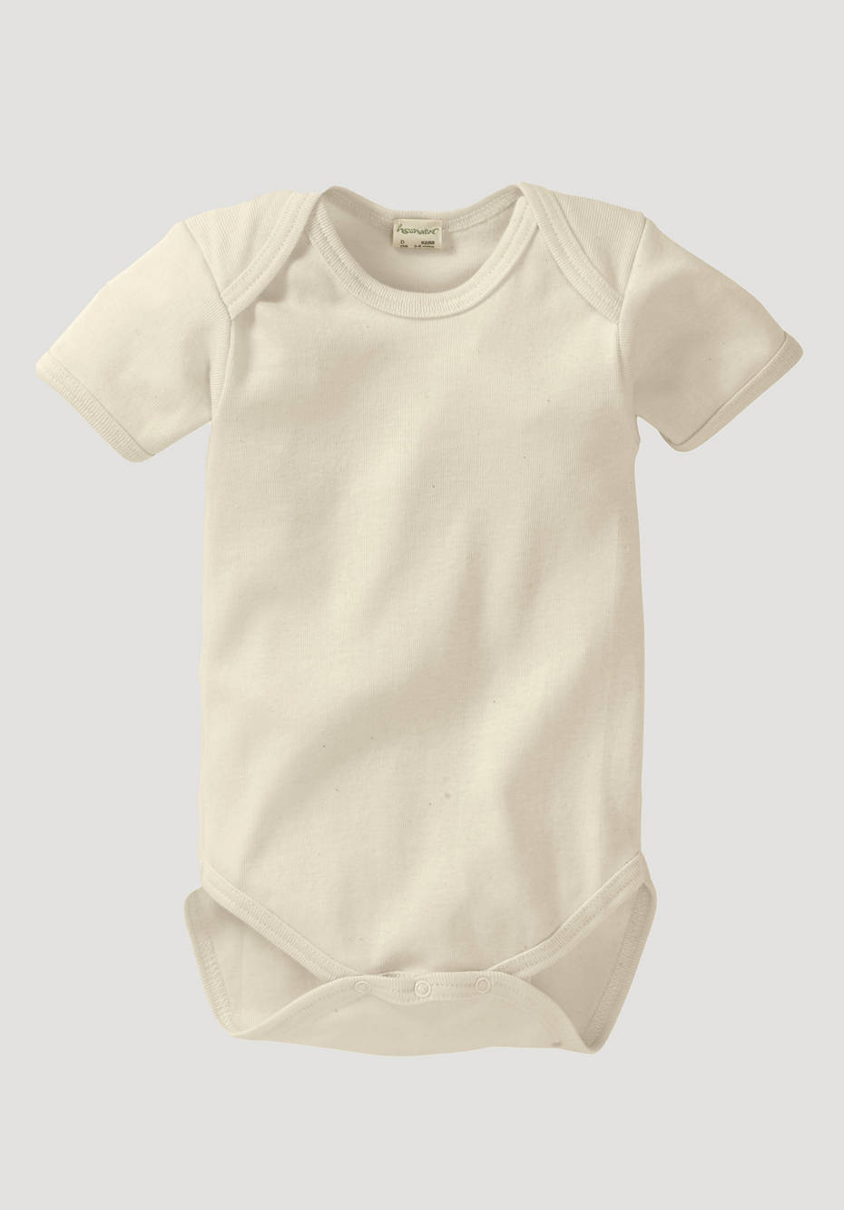 Short-sleeved body made of pure organic cotton