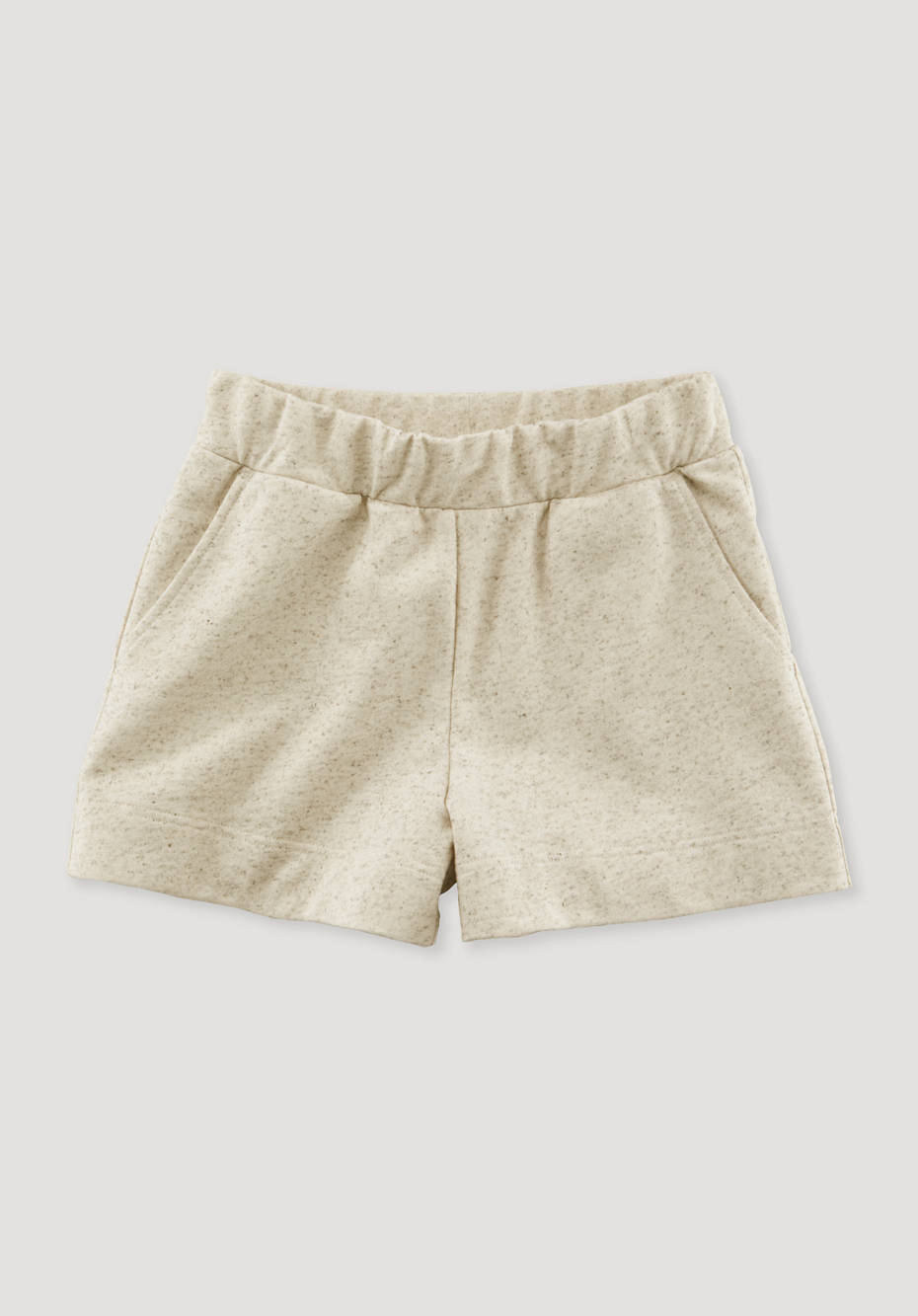 Shorts made from organic cotton with hemp and new wool