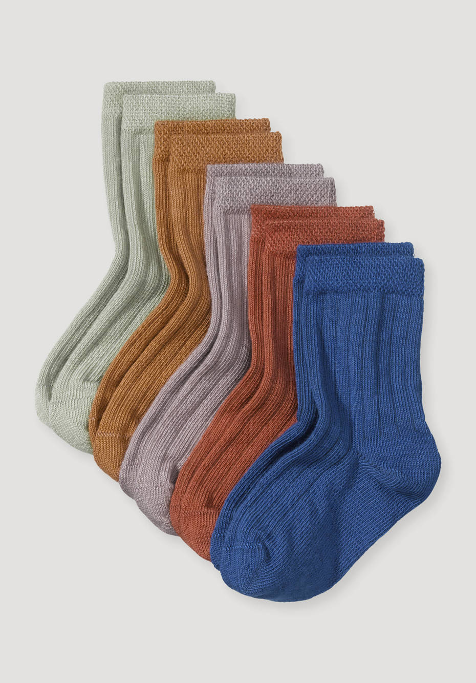 Socken im 5er Pack aus Bio-Baumwolle