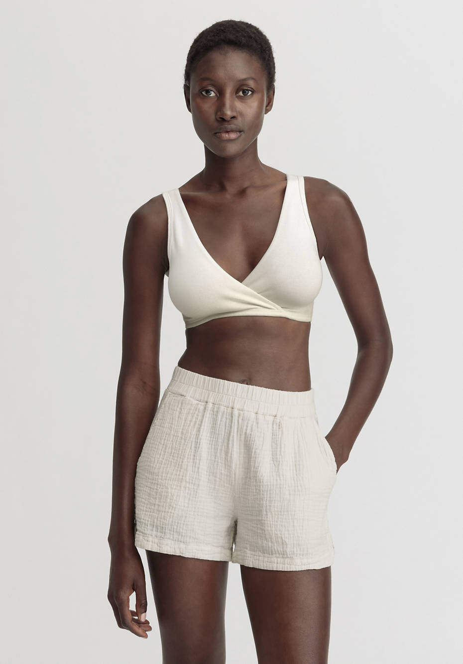 Soft-Bustier aus Bio-Baumwolle