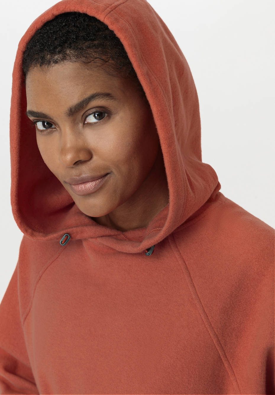 Soft fleece hoodie women's clearance