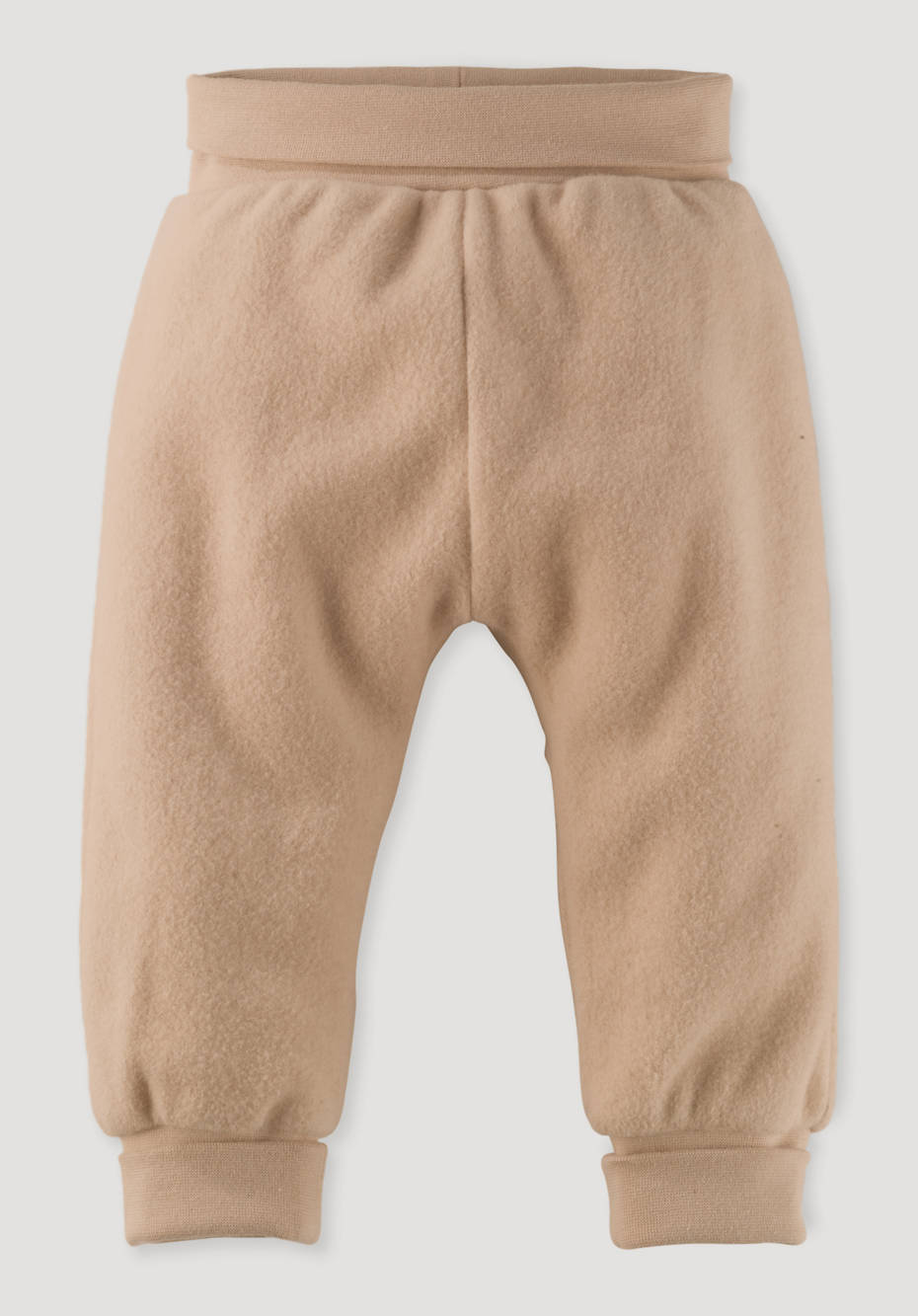 Soft fleece trousers made from pure organic cotton