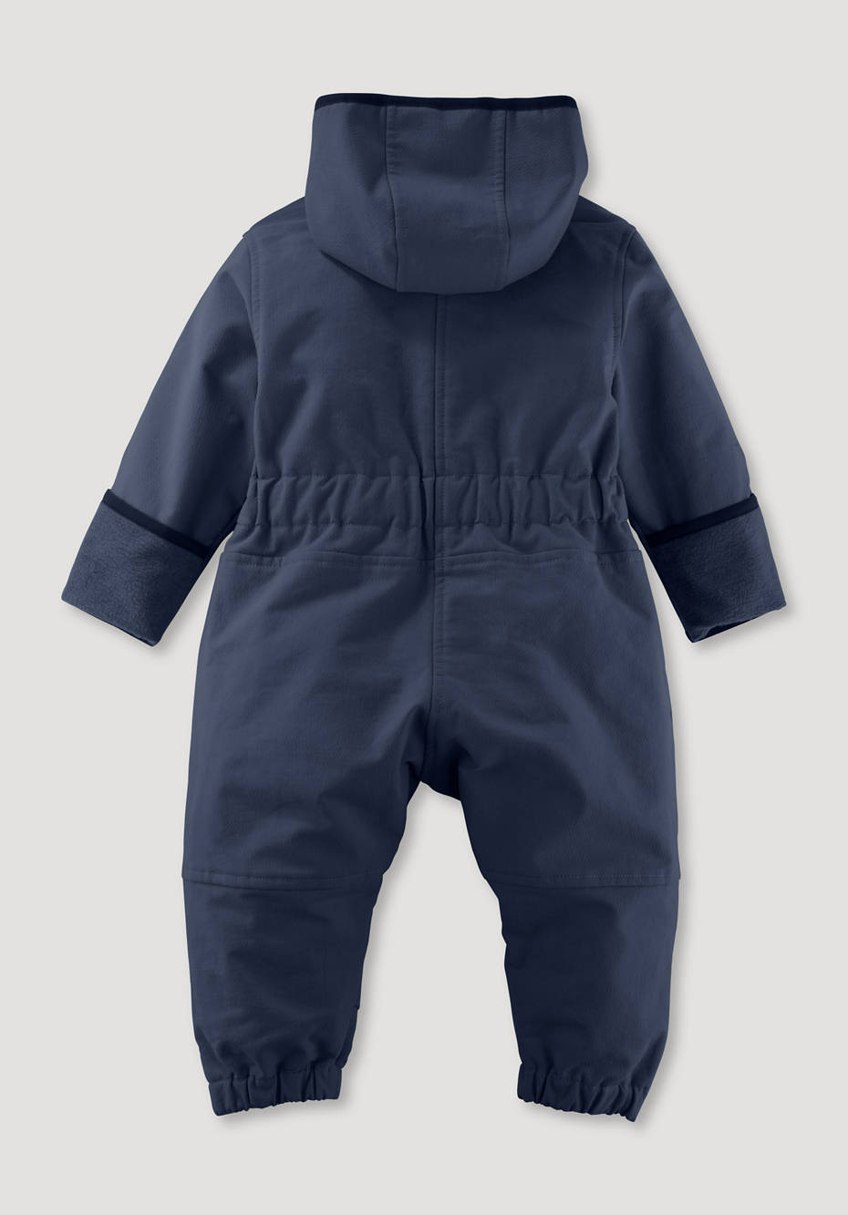 Softshell overall made from pure organic cotton