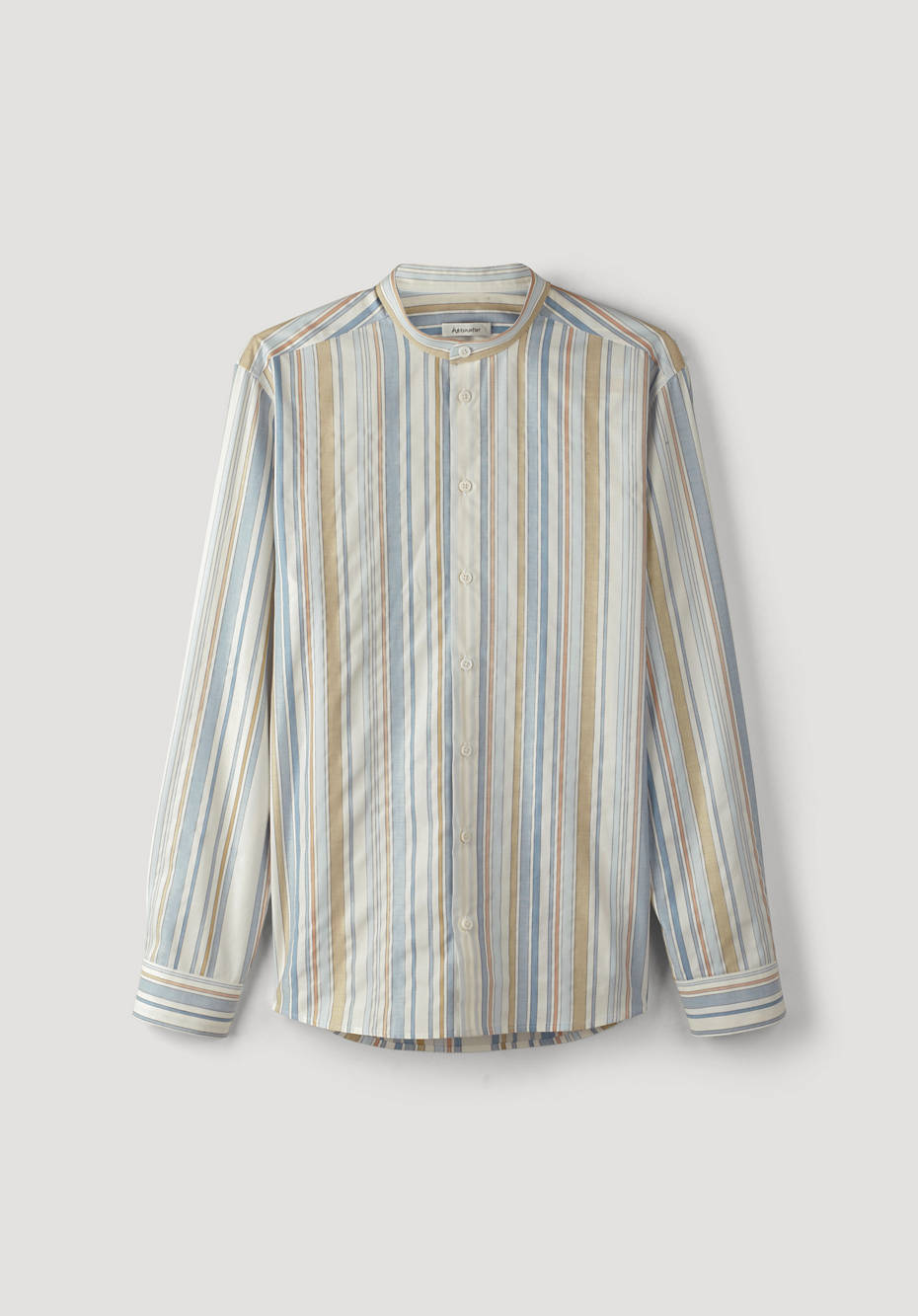 Streifen-Hemd Comfort Fit aus reiner Bio-Baumwolle
