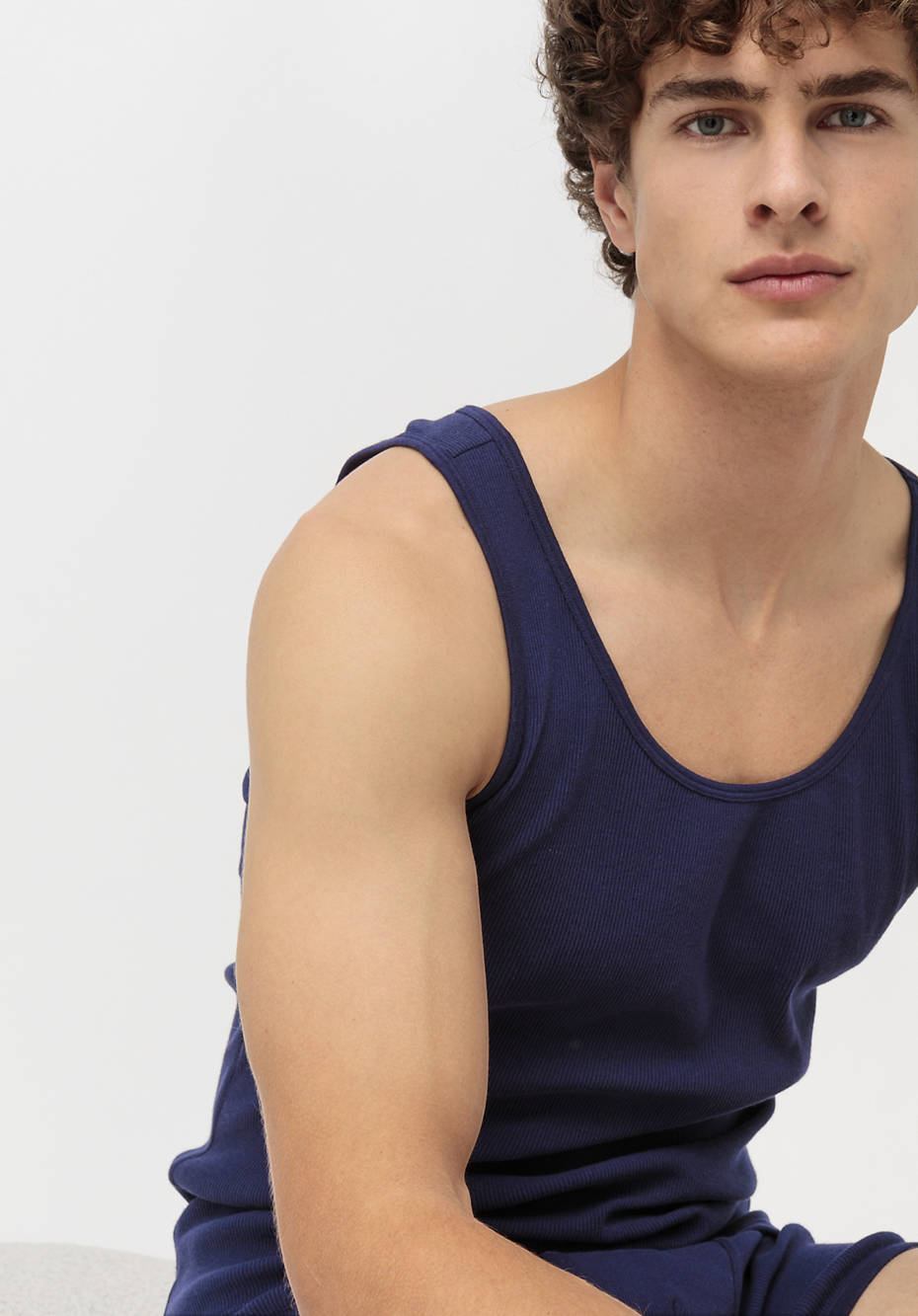 Tank top made from pure organic cotton
