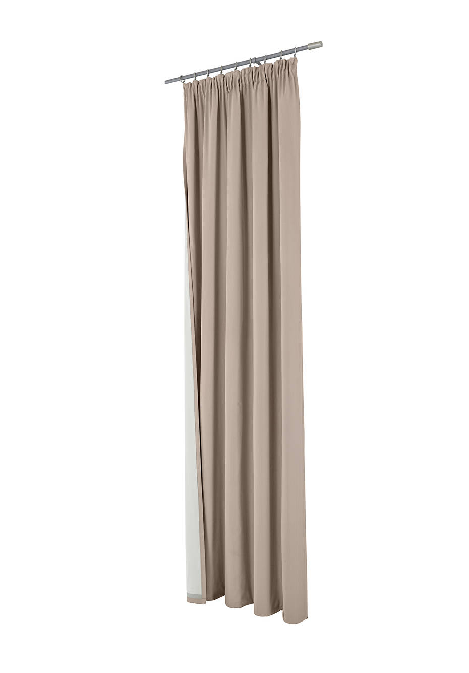 Thermo Vorhang "Neveres" Mit Faltenband Aus Reiner Bio