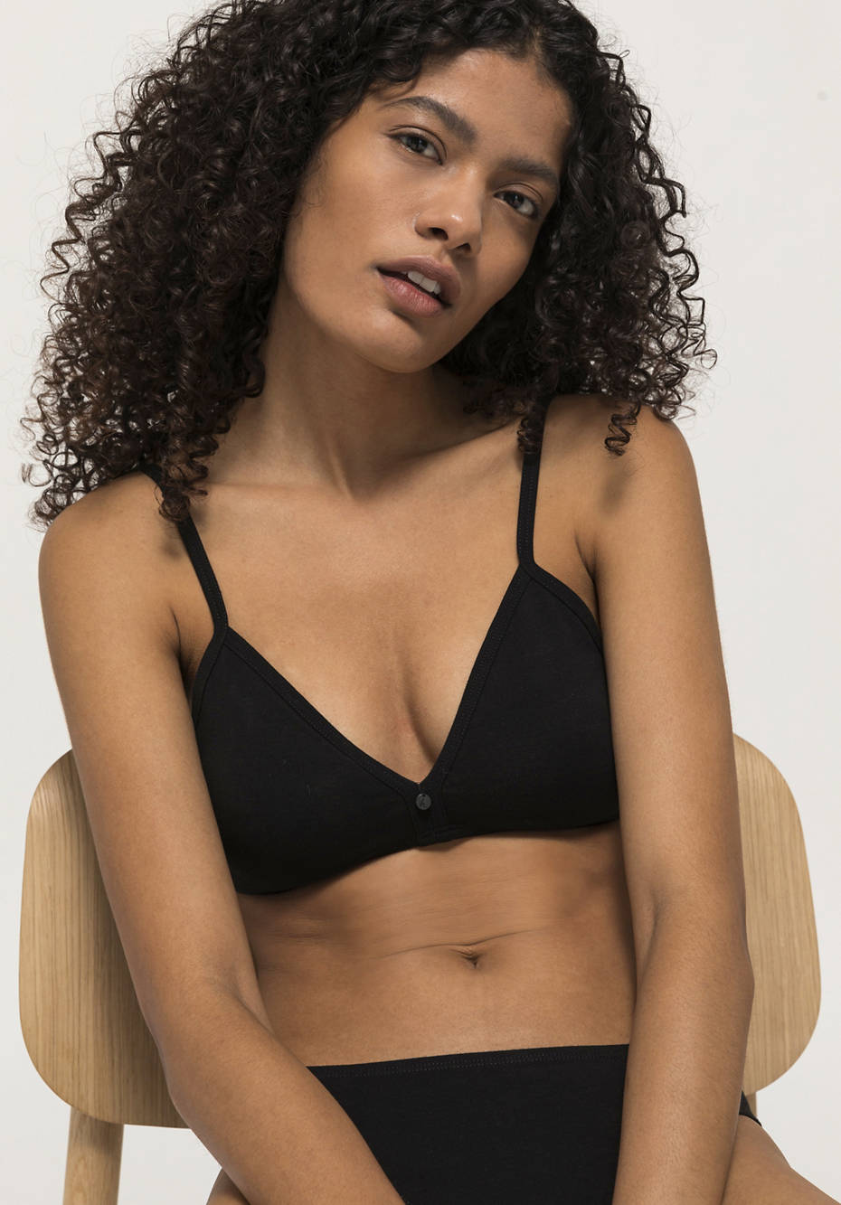 Triangle bra without underwire COTTON FEEL made of organic cotton 4983989