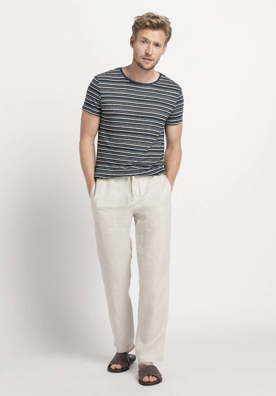 Trousers made from pure Hessen linen
