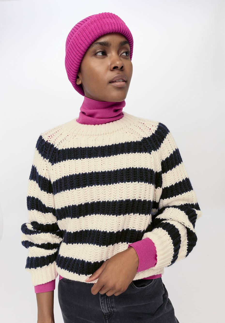 Cotton knit hat outlet