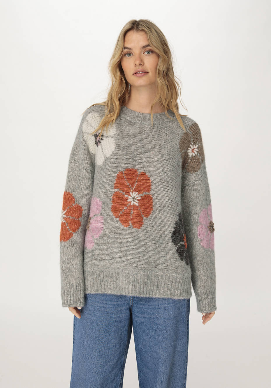 WUNDERKIND X HESSNATUR sweater made of alpaca with organic cotton