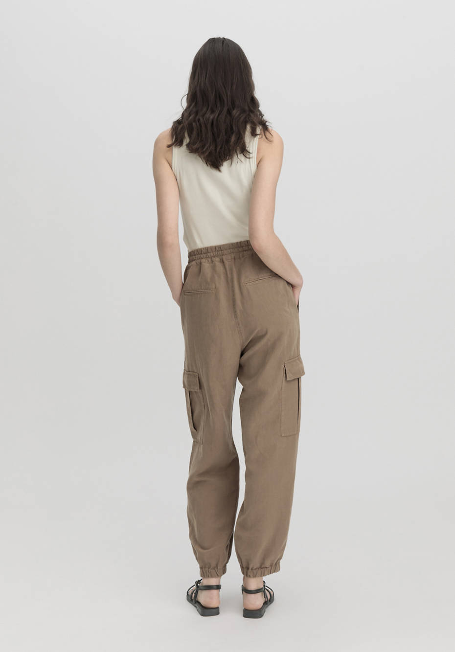 WUNDERKIND × hessnatur Hose Relaxed aus Tencel™ Lyocell mit Leinen 56264