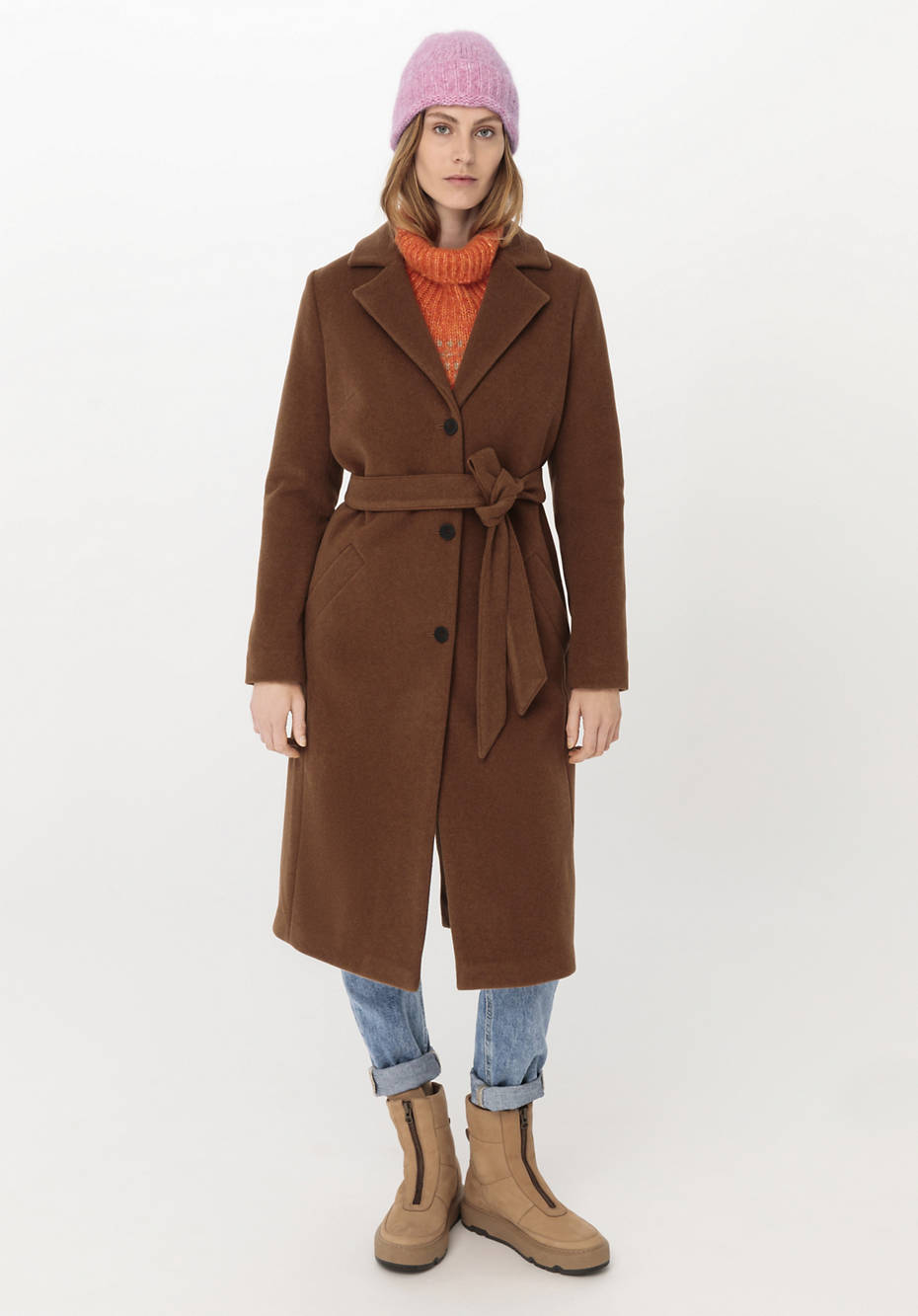 Hess natur alpaka mantel Clearance