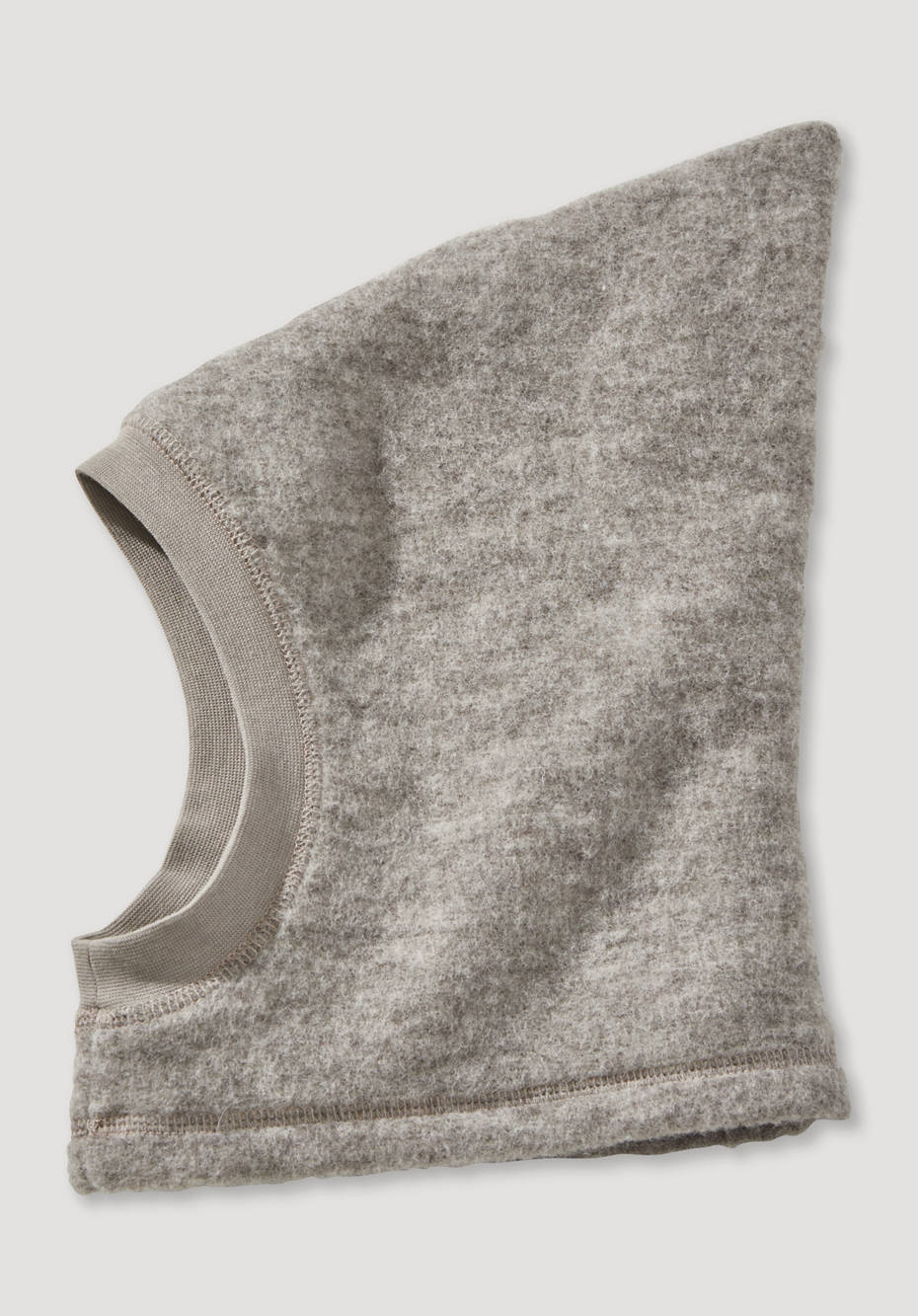 Wool fleece hat made from pure organic merino wool