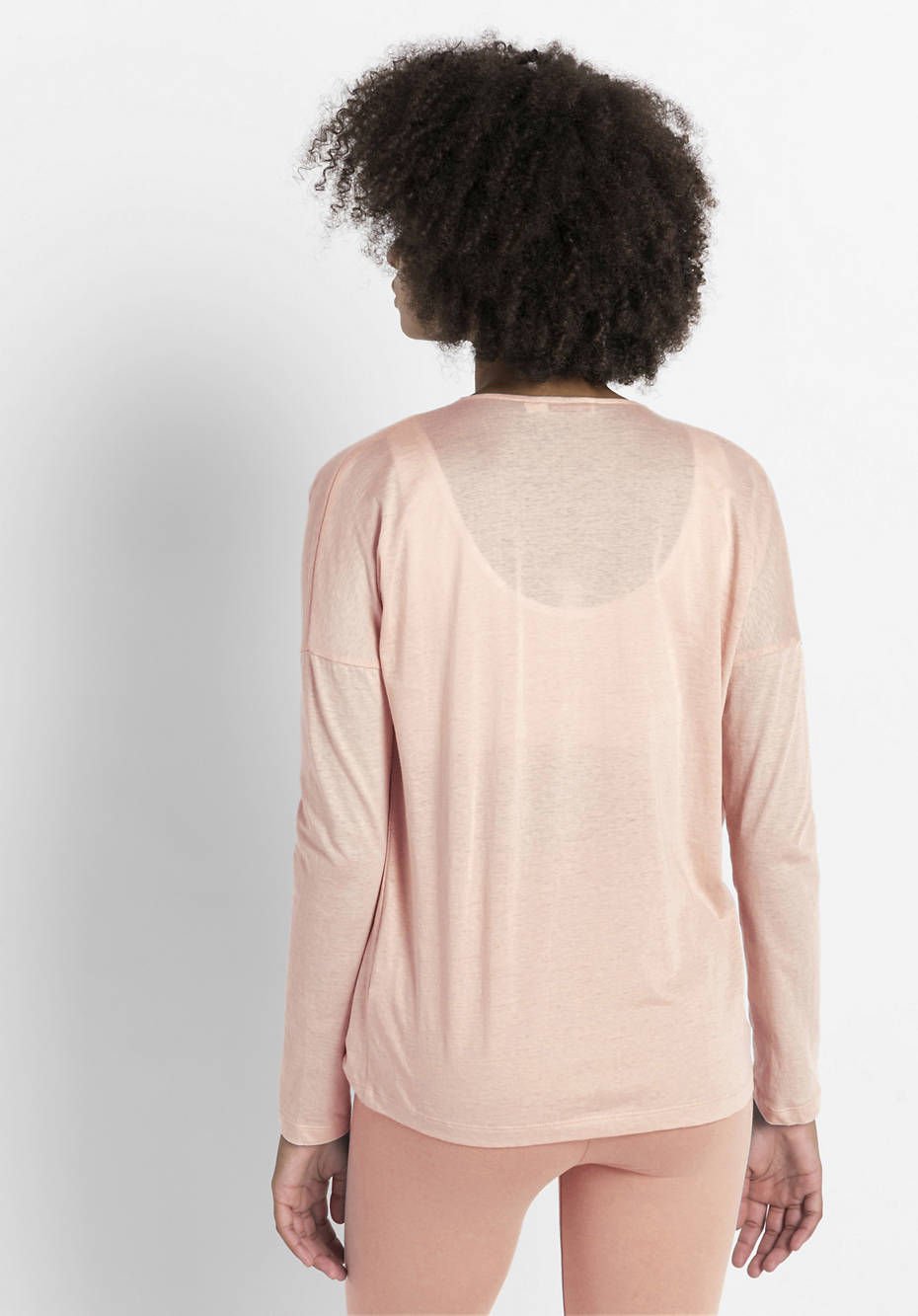 Yoga shirt made from pure organic cotton