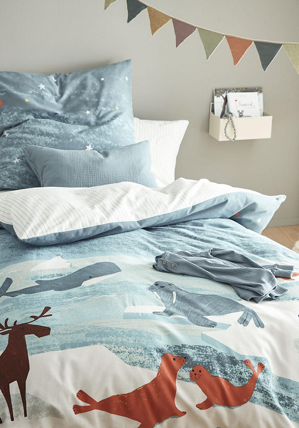 Beaver bed linen made from pure organic cotton