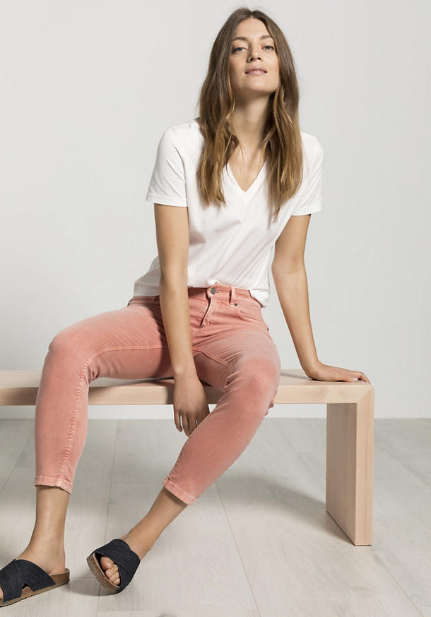 Jeans Lina Skinny Fit "Mineral Dye" made of organic denim