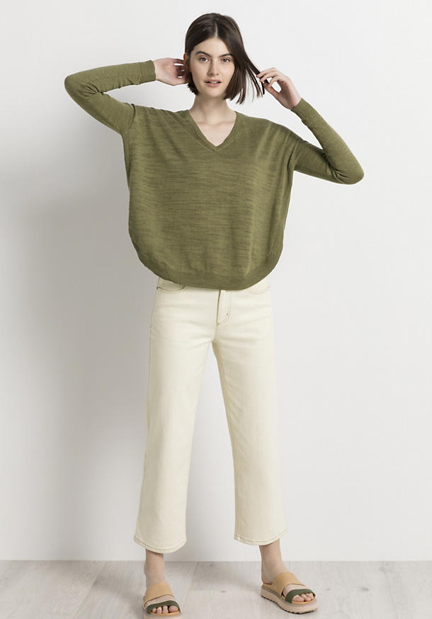 Linen sweaters ladies clearance