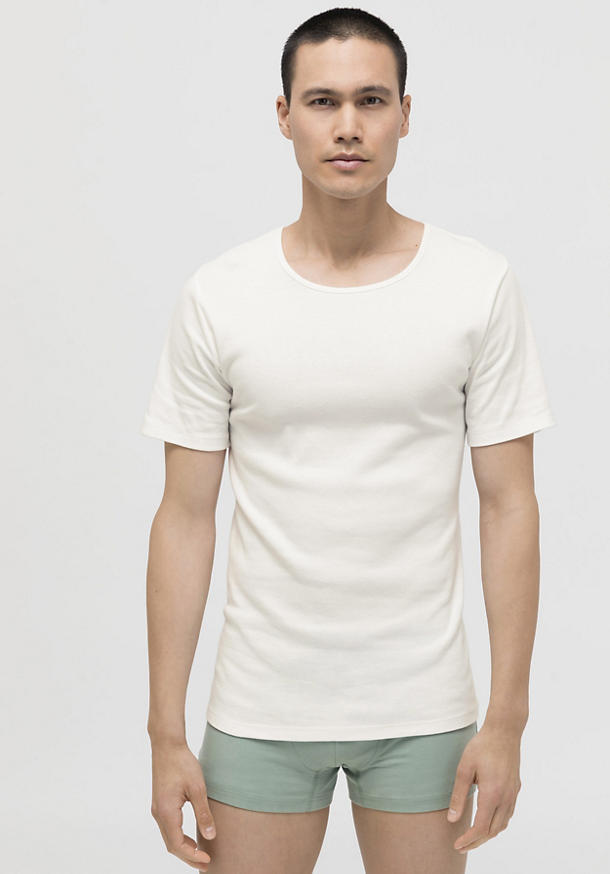 T-Shirt PureDAILY im 2er Set aus reiner Bio-Baumwolle
