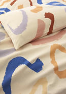 Beaver bedding set chalk line made from pure organic cotton
