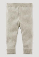 BetterRecycling knitted leggings made from pure organic cotton