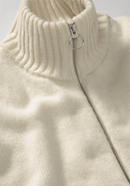 Cardigan made from pure organic new wool