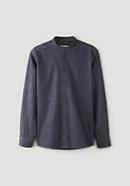 Comfort Fit denim shirt made of organic cotton with linen
