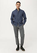 Comfort fit denim shirt made from pure organic cotton