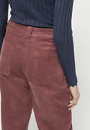 Corduroy trousers made of hemp with organic cotton