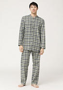 Flanell-Pyjamahose aus reiner Bio-Baumwolle
