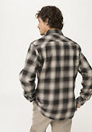 Flannel shirt made from pure organic cotton