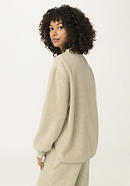Fleece-Sweater aus reiner Bio-Baumwolle