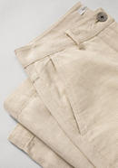 Hose aus Bio-Baumwolle mit Leinen