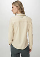 Jersey-Bluse aus Bio-Baumwolle mit Bio-Schurwolle