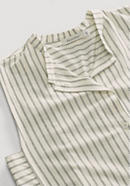 Jersey-Bluse aus reiner Bio-Baumwolle