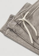 Jogging pants, mineral-dyed, made of pure organic cotton